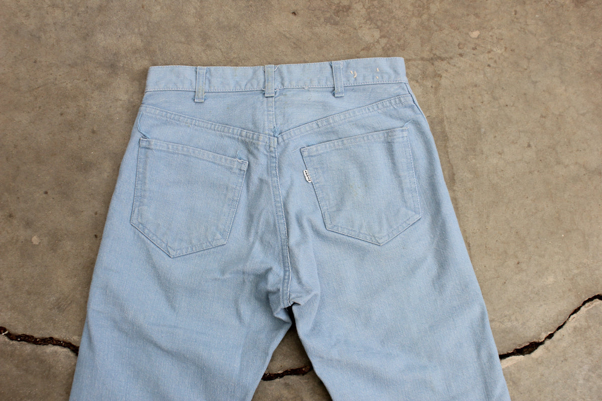 Vintage Early 70s Levi's “Big E” Denim Jeans - La Lovely Vintage 