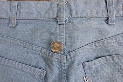 Vintage Early 70s Levi's “Big E” Denim Jeans - La Lovely Vintage 