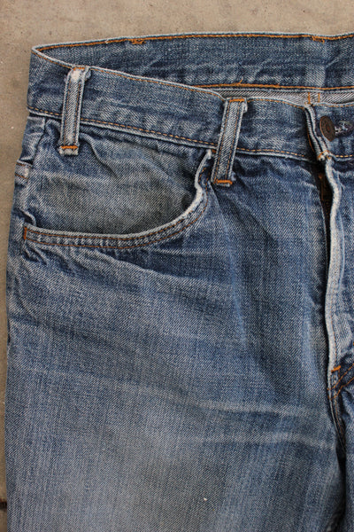 Vintage 1960/1970’s “Big E" Levi's Denim 646 Bellbottom Jeans - La Lovely Vintage 