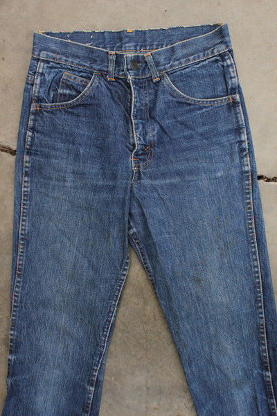 Vintage 60s/70s Levi's 646 “Big E” Denim Jeans - La Lovely Vintage 