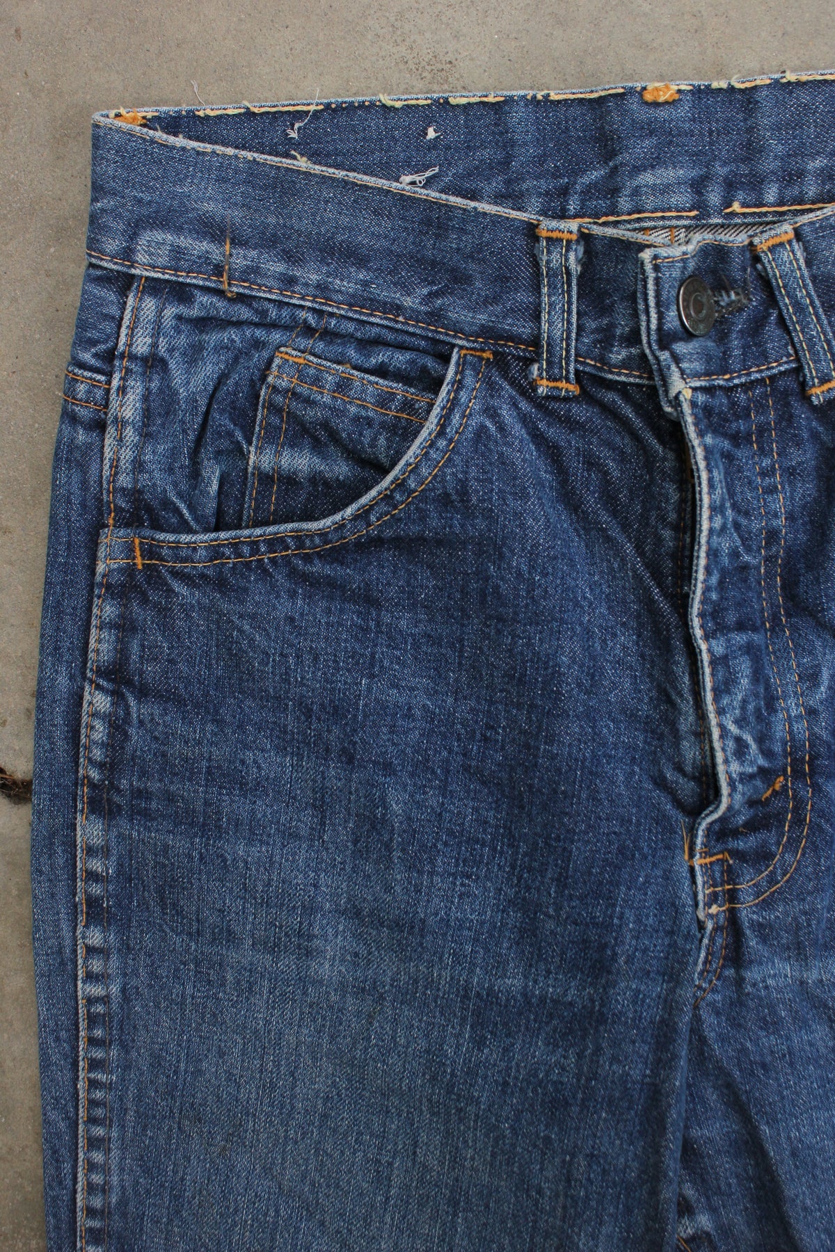 Vintage 60s/70s Levi's 646 “Big E” Denim Jeans - La Lovely Vintage 