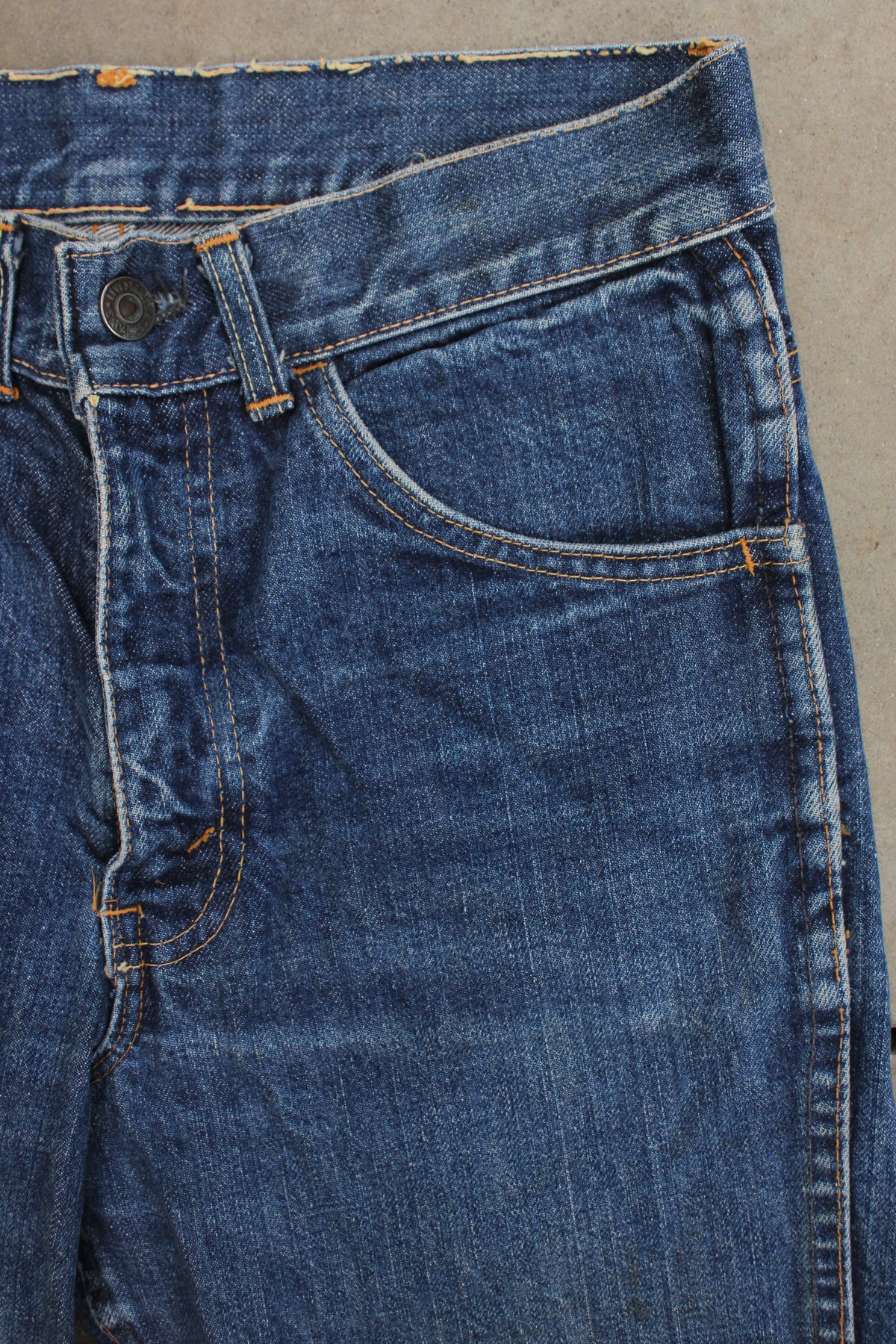 Vintage 60s/70s Levi's 646 “Big E” Denim Jeans - La Lovely Vintage 
