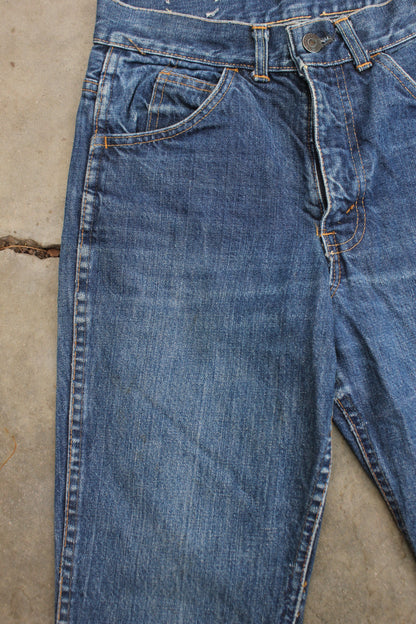Vintage 60s/70s Levi's 646 “Big E” Denim Jeans - La Lovely Vintage 