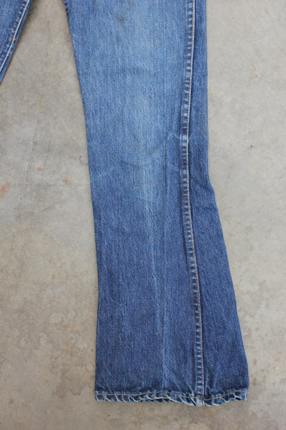 Vintage 60s/70s Levi's 646 “Big E” Denim Jeans - La Lovely Vintage 