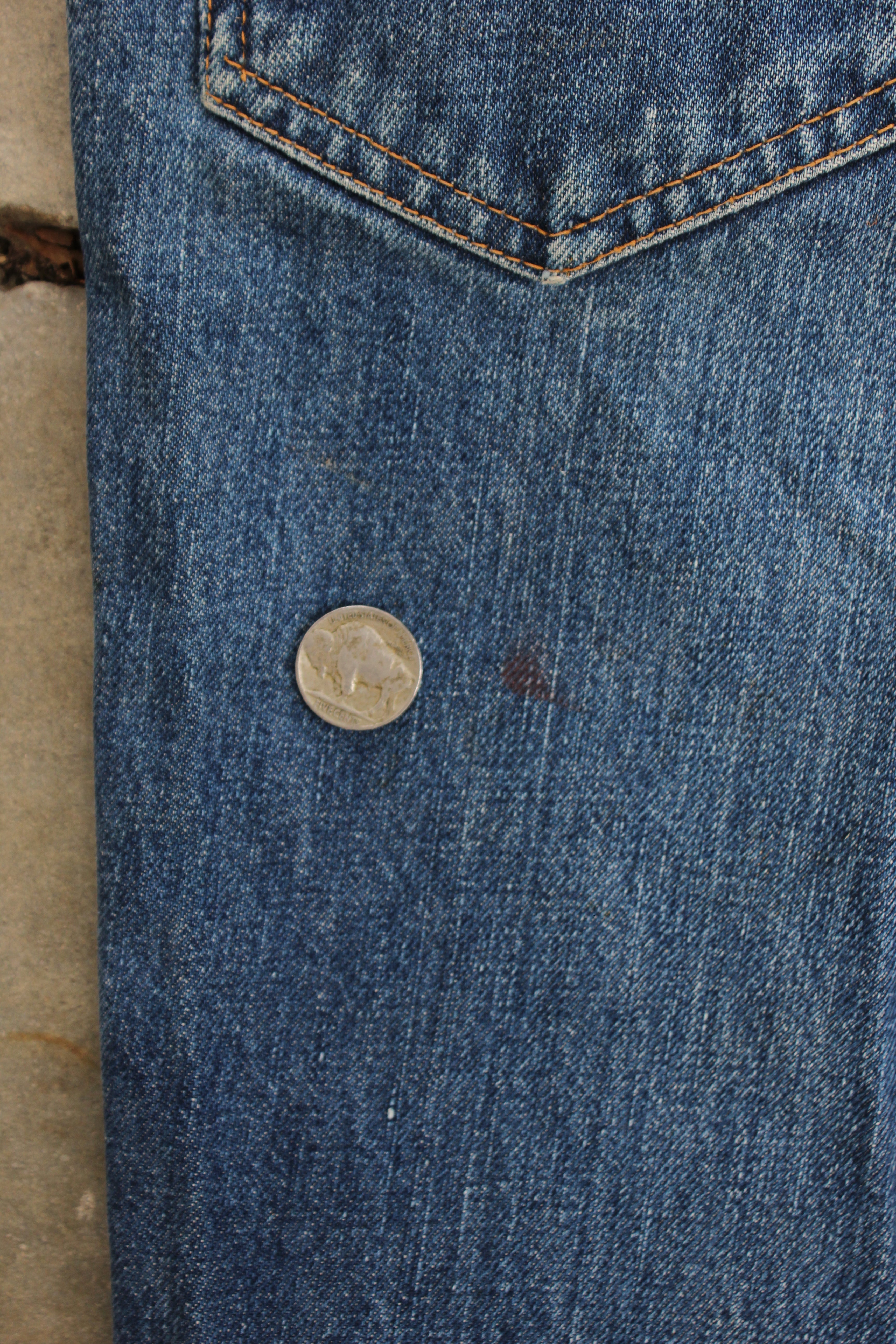 Vintage 60s/70s Levi's 646 “Big E” Denim Jeans – La Lovely Vintage