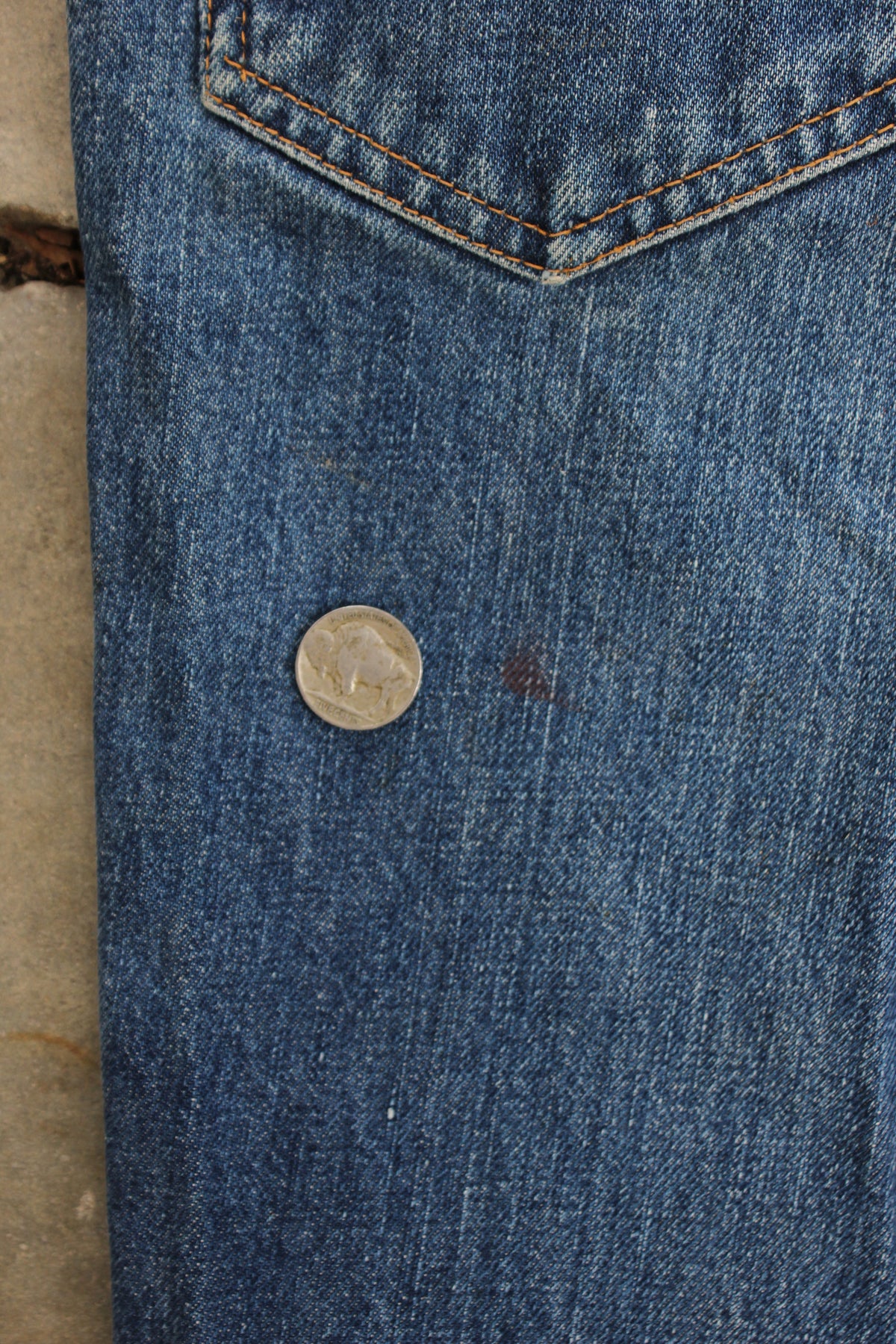 Vintage 60s/70s Levi's 646 “Big E” Denim Jeans - La Lovely Vintage 