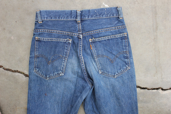 Vintage 60s/70s Levi's 646 “Big E” Denim Jeans - La Lovely Vintage 