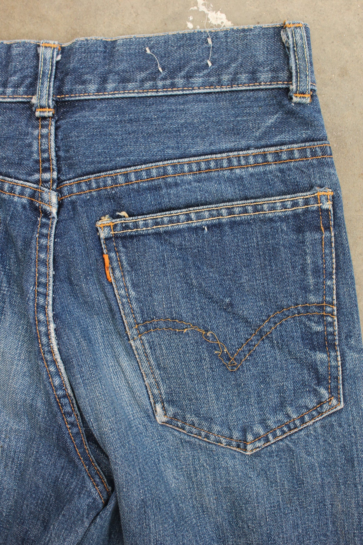 Vintage 60s/70s Levi's 646 “Big E” Denim Jeans - La Lovely Vintage 