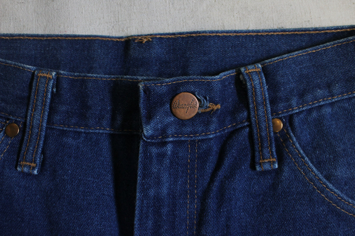 Vintage 1970's Wrangler Denim Jeans - La Lovely Vintage 
