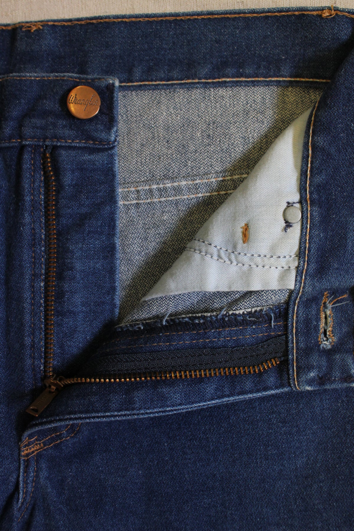 Vintage 1970's Wrangler Denim Jeans - La Lovely Vintage 