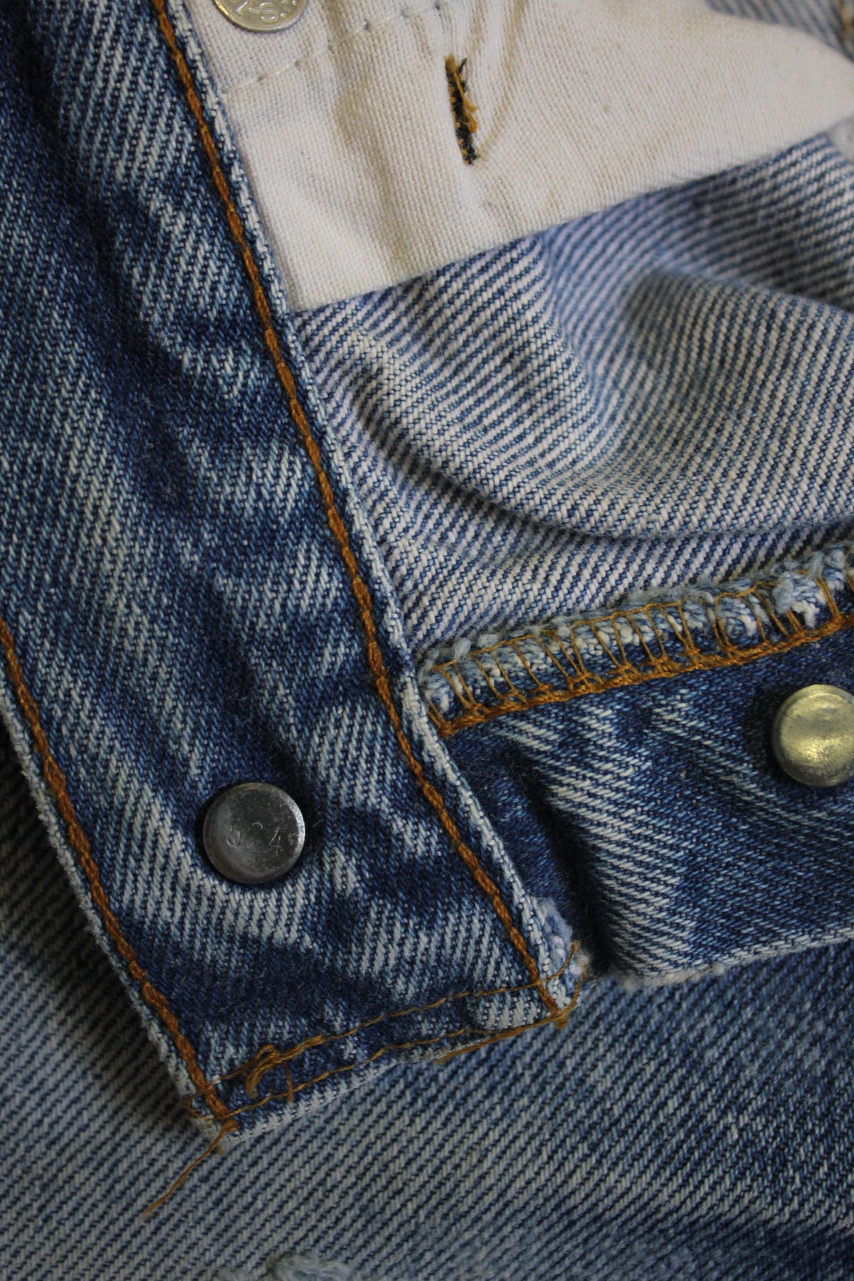 Vintage 1980's Levis 501 Selvedge Denim Jeans - La Lovely Vintage 