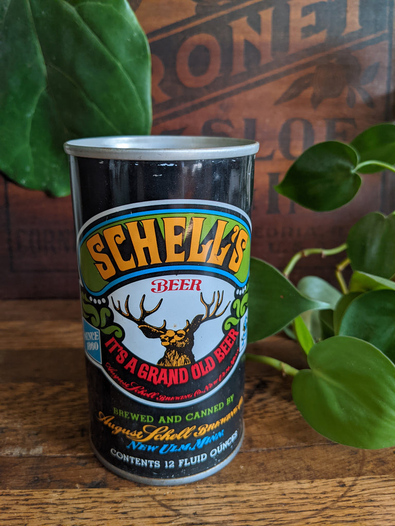 Old Vienna OV Beer Can Soy Wax Candle with Custom Scent