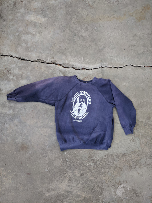 Vintage Faded 1970’s ”Your Father’s Mustache” Sweatshirt - La Lovely Vintage 