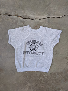 Vintage 1970’s Champion Short Sleeve Colorado University Sweatshirt