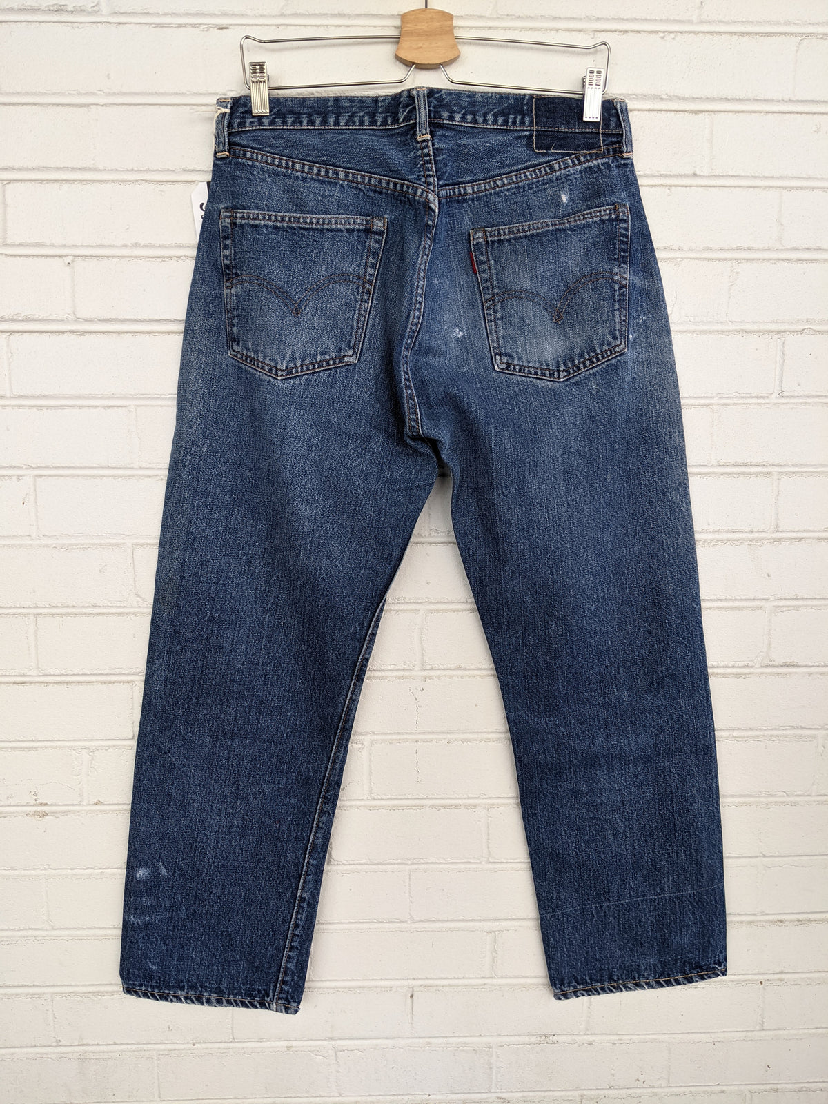 Vintage 1960's "Big E" Levi's Denim 501 Jeans - La Lovely Vintage 