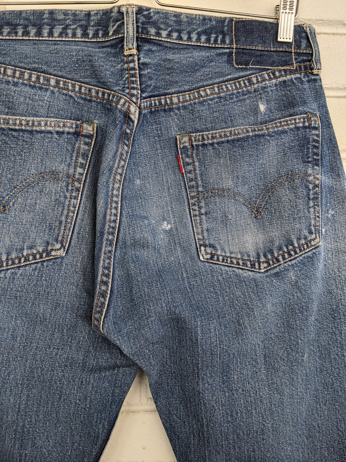 Vintage 1960's "Big E" Levi's Denim 501 Jeans - La Lovely Vintage 