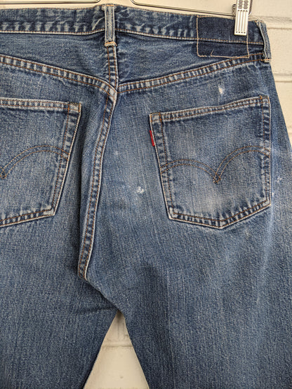 Vintage 1960's "Big E" Levi's Denim 501 Jeans - La Lovely Vintage 