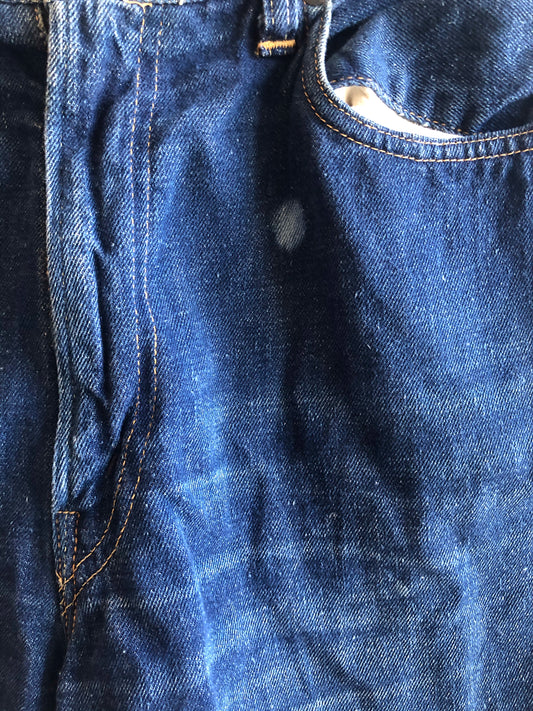 Vintage 1950s Levi's “Big E” Hidden Rivet 701 Denim Shorts - La Lovely Vintage 