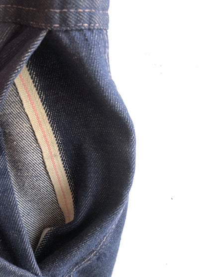 Vintage 1960s/1970s Selvedge Denim Coveralls - La Lovely Vintage 
