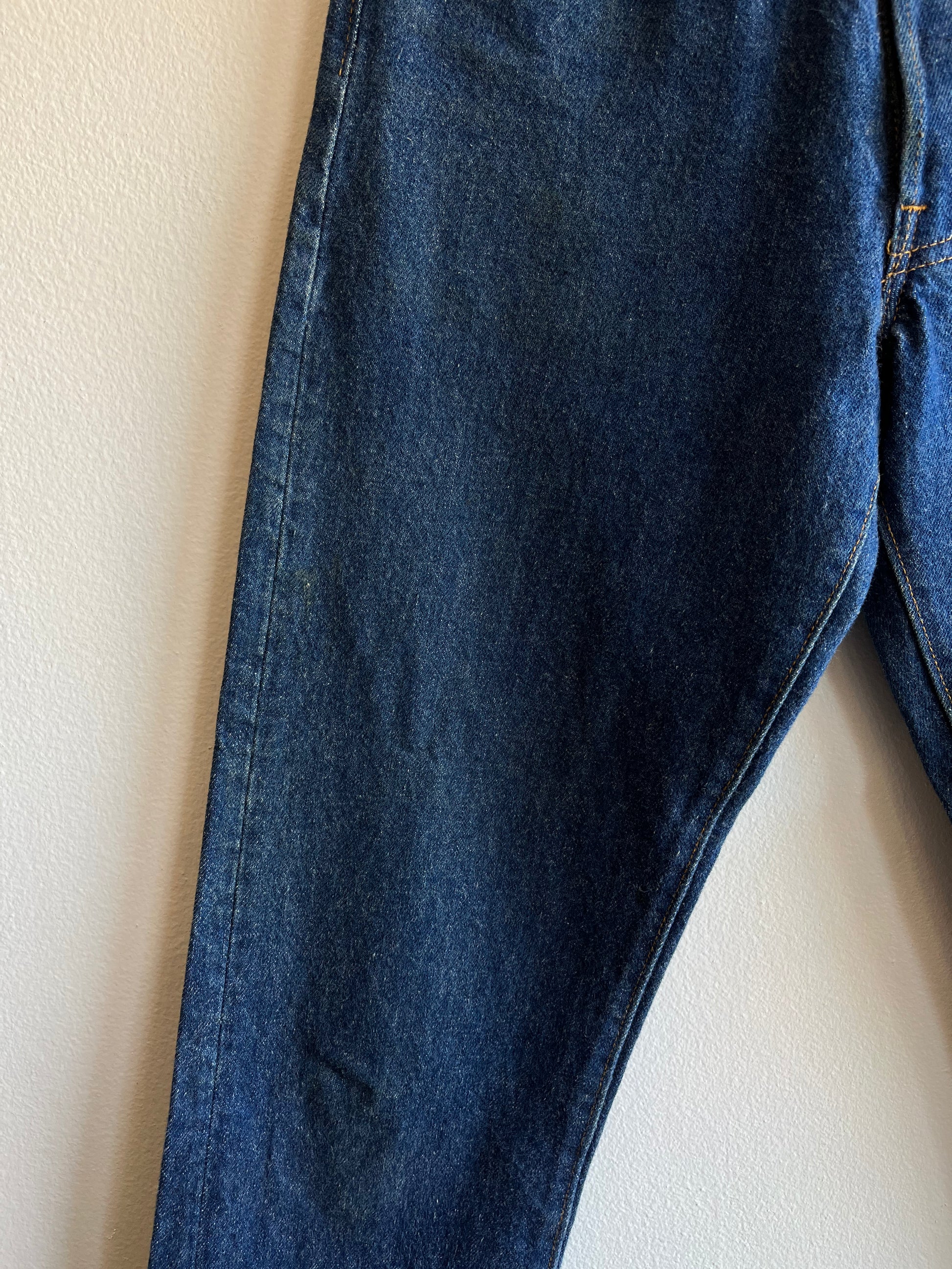 Vintage 1980’s Levi’s 501 Dark Denim Jeans - La Lovely Vintage 