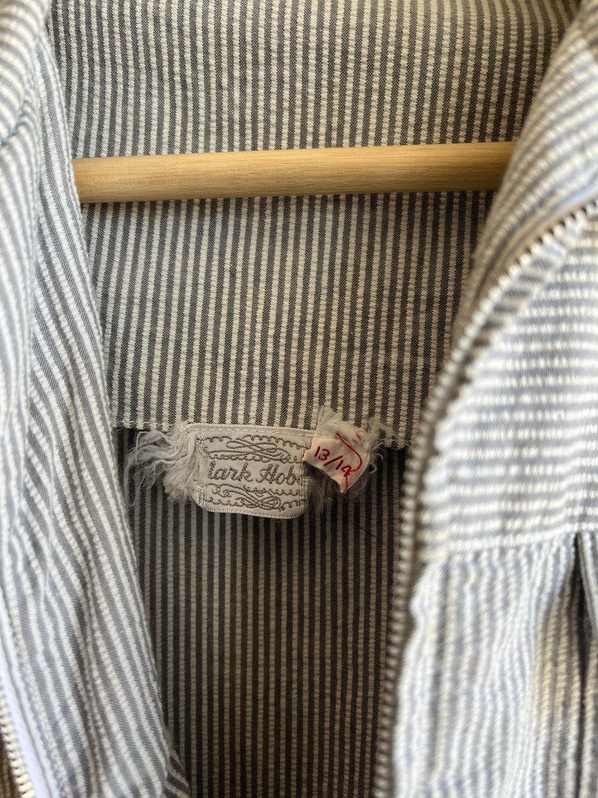 Vintage 1950/1960’s Seersucker Work Jacket