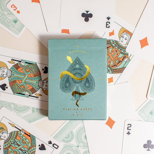 Cai and Jo - The Olympia Playing Cards - La Lovely Vintage 