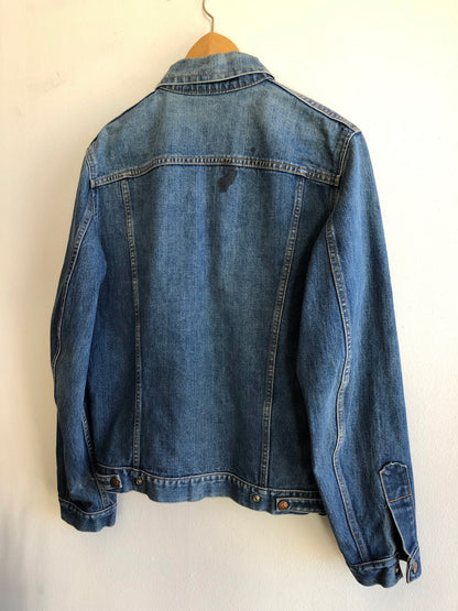 Vintage 1970’s GWG D-Pocket Denim Trucker Jacket - La Lovely Vintage 