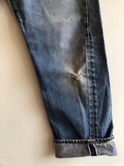 Vintage 1980’s Levi’s 501 Selvedge Denim Jeans