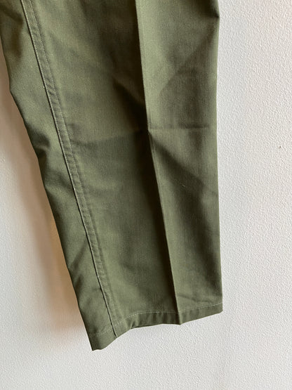 Vintage 1980's OG 507's Military Fatigues/Trousers