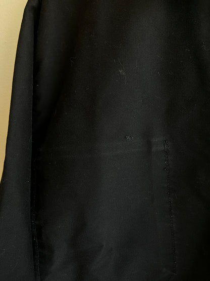 Vintage 1940/1950’s Black French Moleskin Chore Coat - La Lovely Vintage 