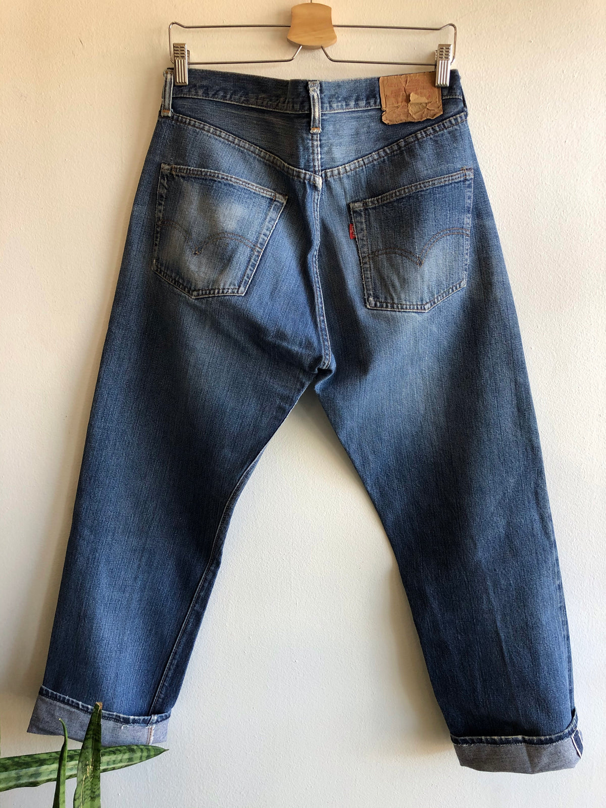 Vintage 1960's "Big E" Levi's Denim 501 Jeans - La Lovely Vintage 