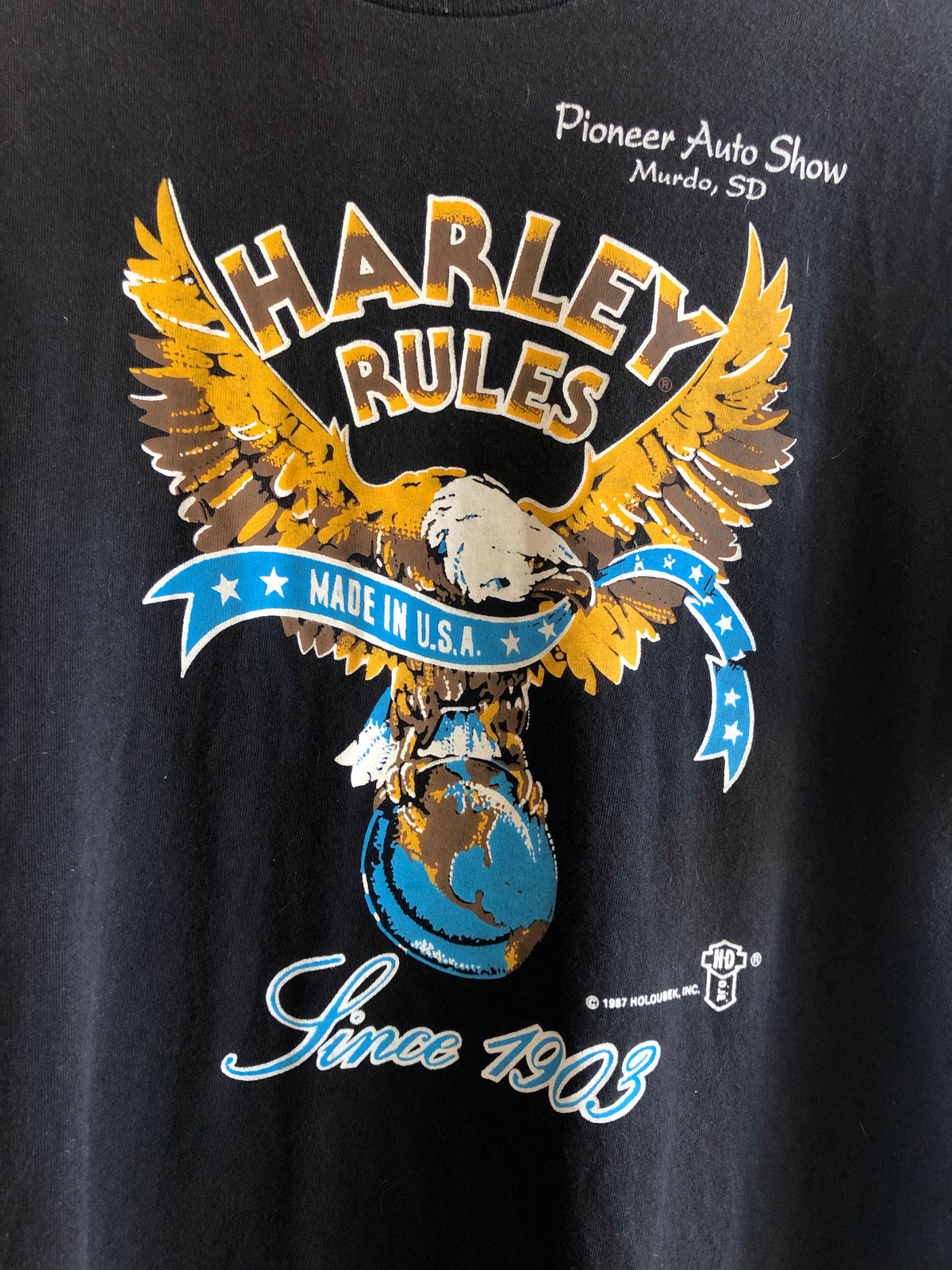 Vintage 1987 Harley Davidson Shirt - La Lovely Vintage 