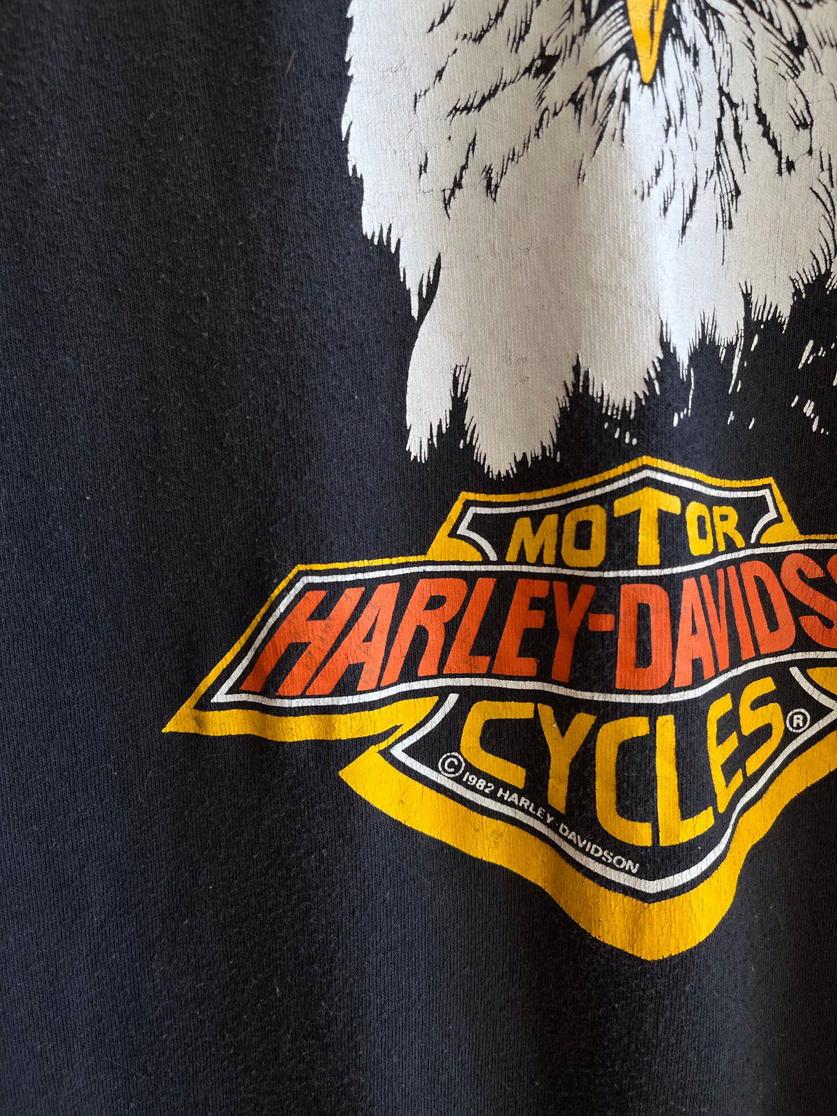 Vintage 1982 Harley Davidson T-Shirt - La Lovely Vintage 