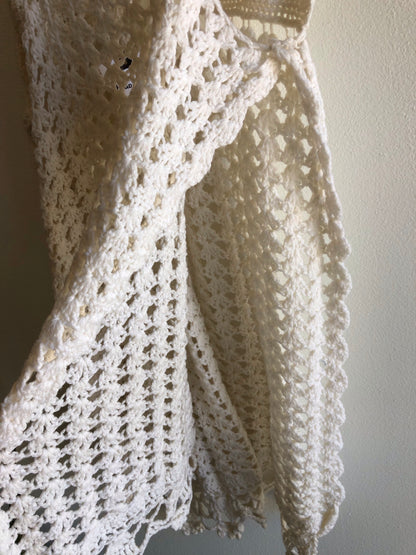 Vintage 1960/1970’s Knitted Crochet Top - La Lovely Vintage 