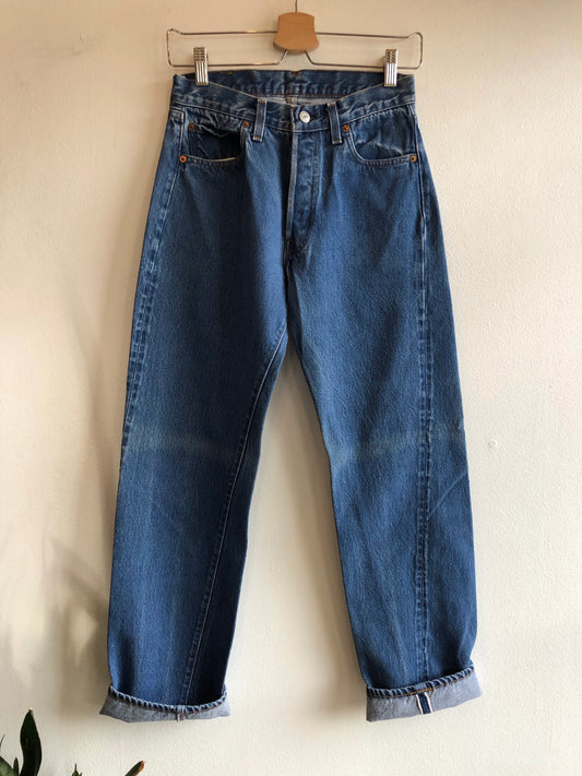 Vintage 1980’s Levi’s 501 Selvedge Denim Jeans - La Lovely Vintage 
