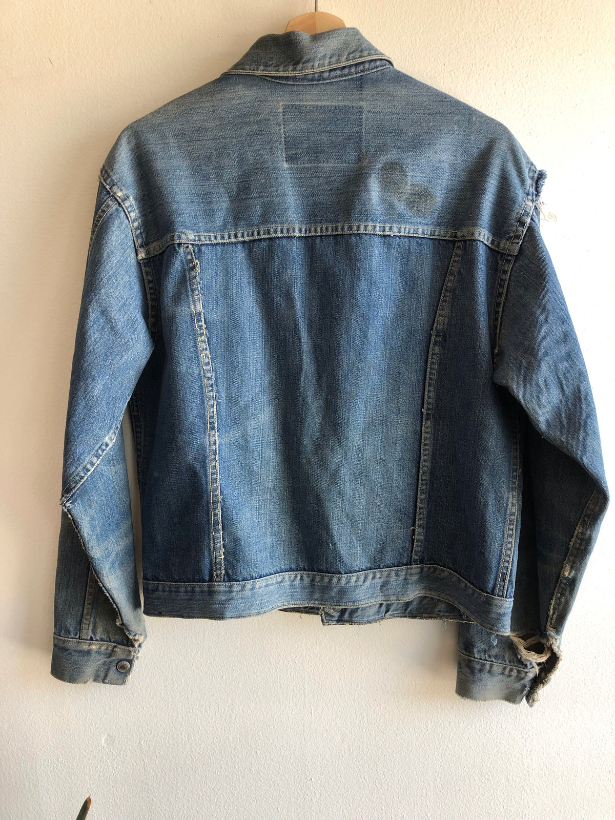 Vintage 1950/1960’s Foremost Snap Selvedge Denim Trucker Jacket - La Lovely Vintage 