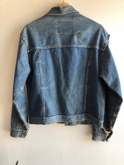 Vintage 1950/1960’s Foremost Snap Selvedge Denim Trucker Jacket - La Lovely Vintage 