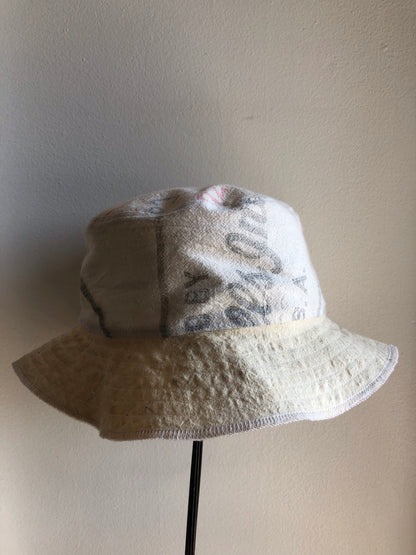 Vintage Feed Sack Custom DDV Bucket Hat - La Lovely Vintage 