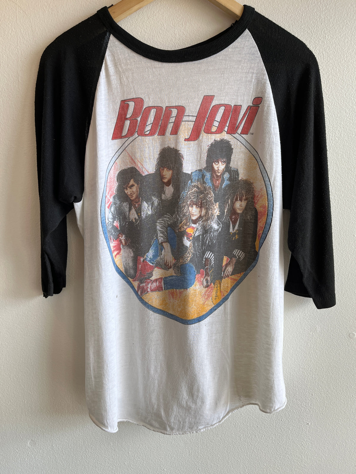 Vintage 1987 Bon Jovi Tour T-Shirt - La Lovely Vintage 