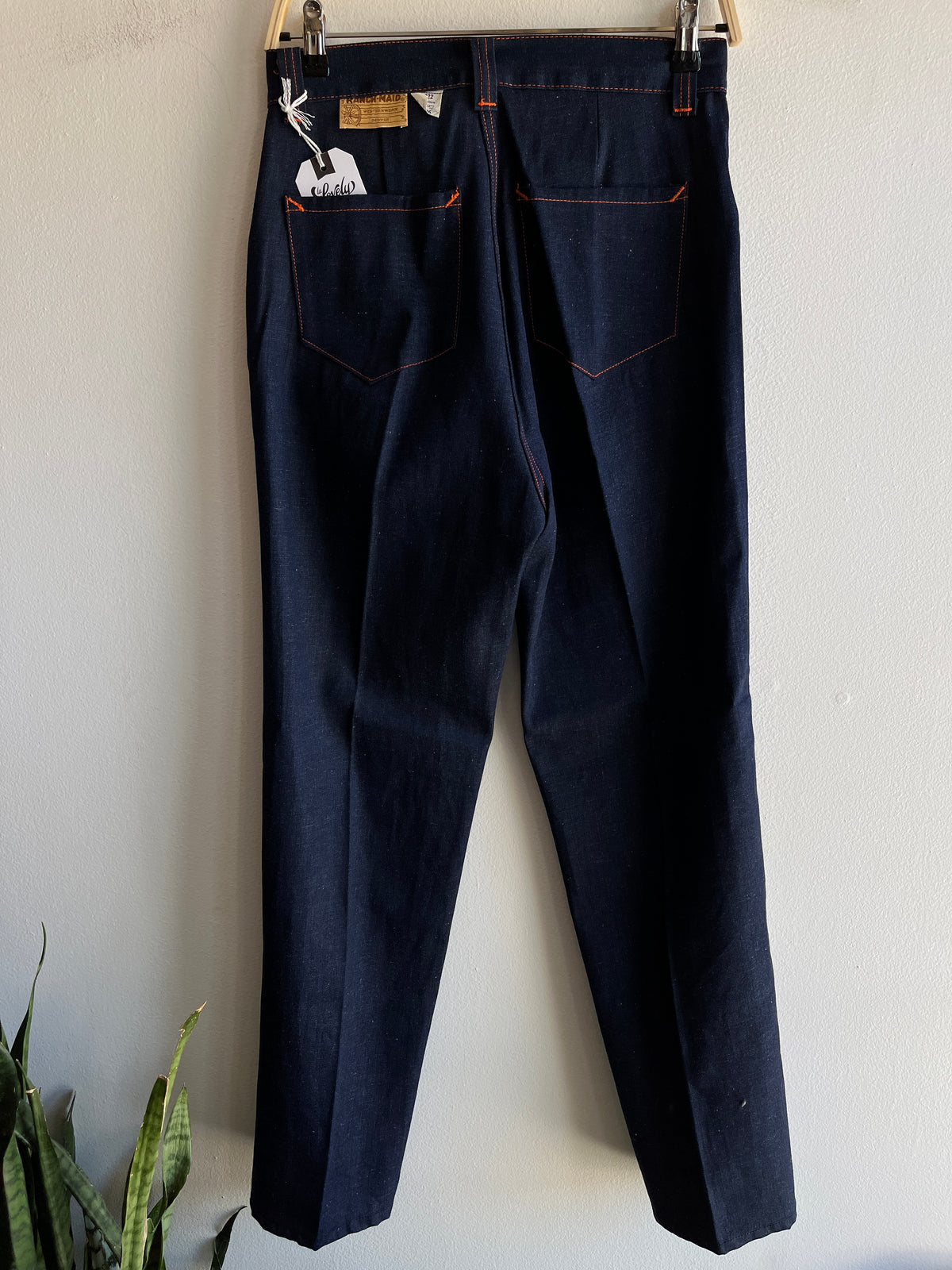Vintage 1950’s “Ranch Maid” Deadstock Denim Jeans - La Lovely Vintage 