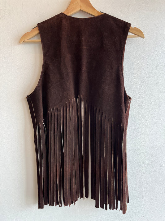 Vintage 1970’s Fringe Suede Vest