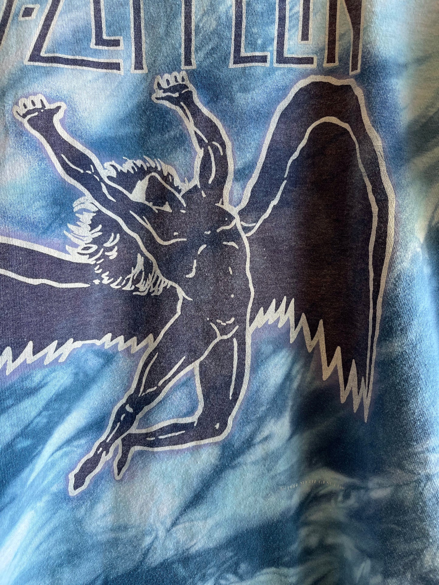 Vintage 1984 Dyed Led Zeppelin Tour T-Shirt - La Lovely Vintage 