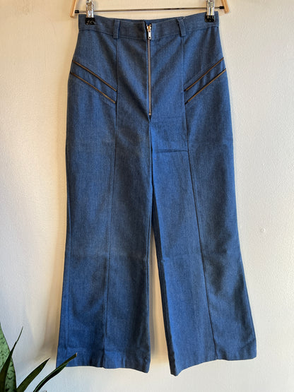 Vintage 1970’s Sears Denim Bell Bottom Jeans - La Lovely Vintage 