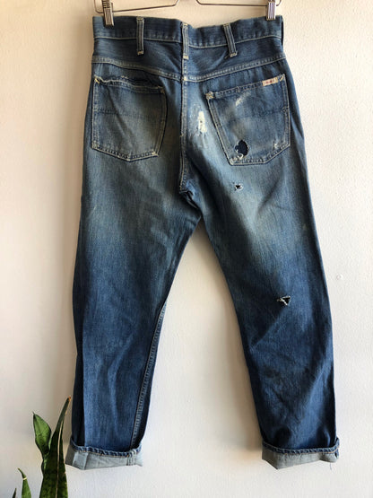 Vintage 1950’s Foremost Half-Selvedge Denim Jeans