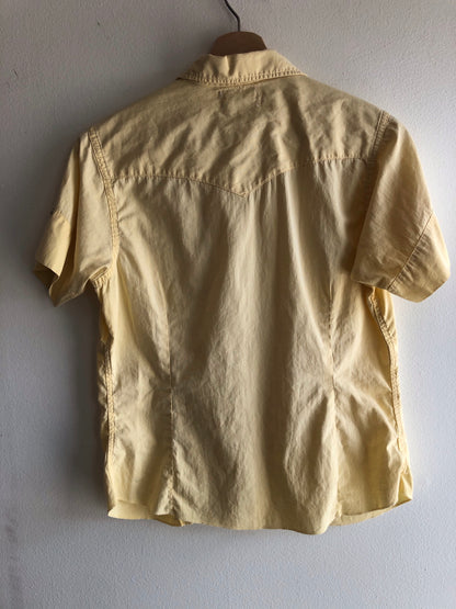 Vintage 1950’s Montgomery Ward 101 Saw-Tooth Pearl Snap Western Shirt - La Lovely Vintage 