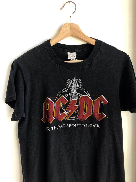 Authentic Vintage 1982 AC/DC Tour T-Shirt - La Lovely Vintage 