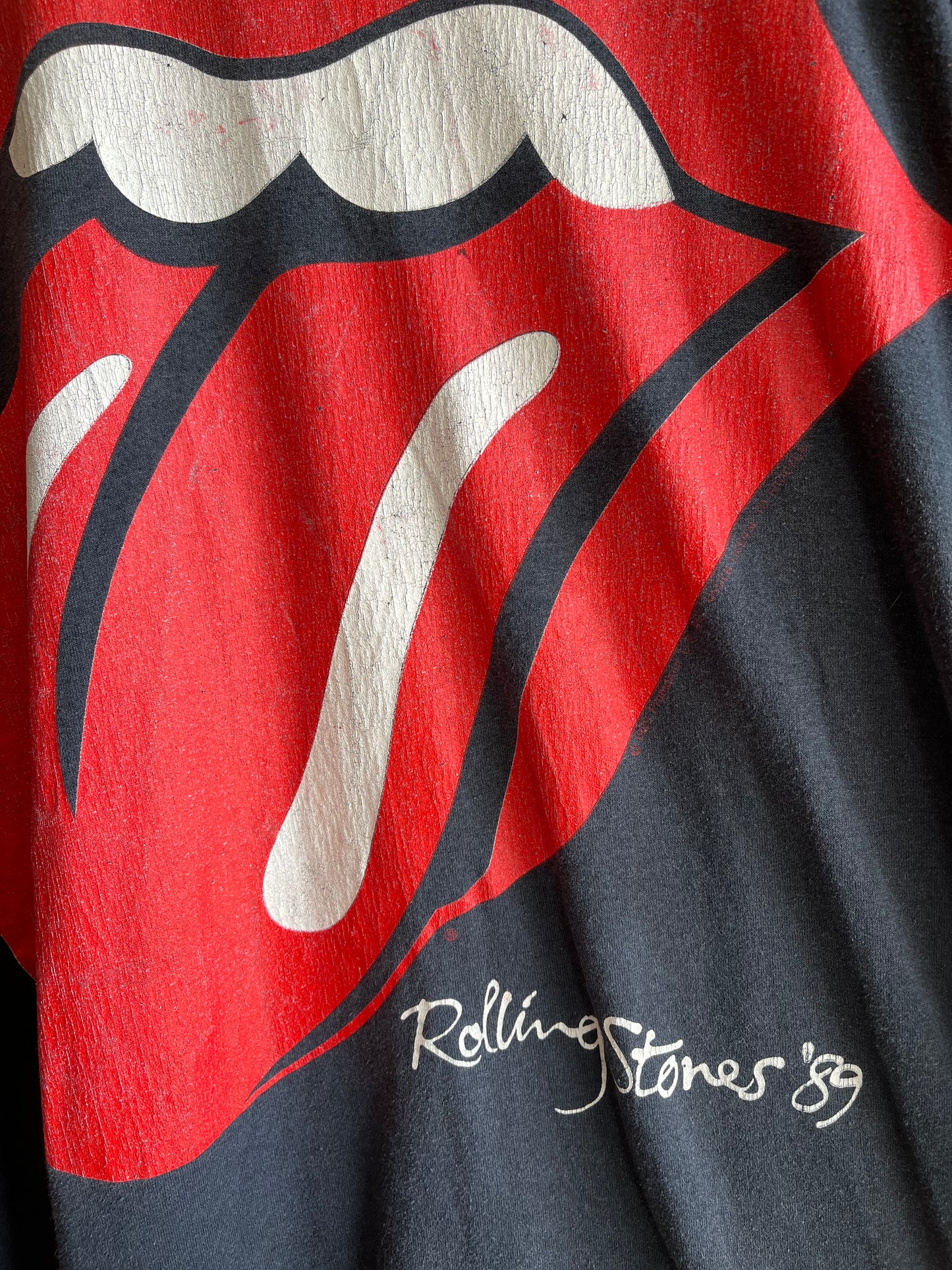 Vintage 1989 Rolling Stones Tour T-Shirt - La Lovely Vintage 