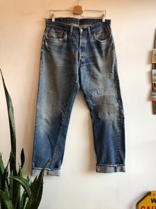 Vintage 1960’s Levi’s “Big E” 501 Denim Jeans