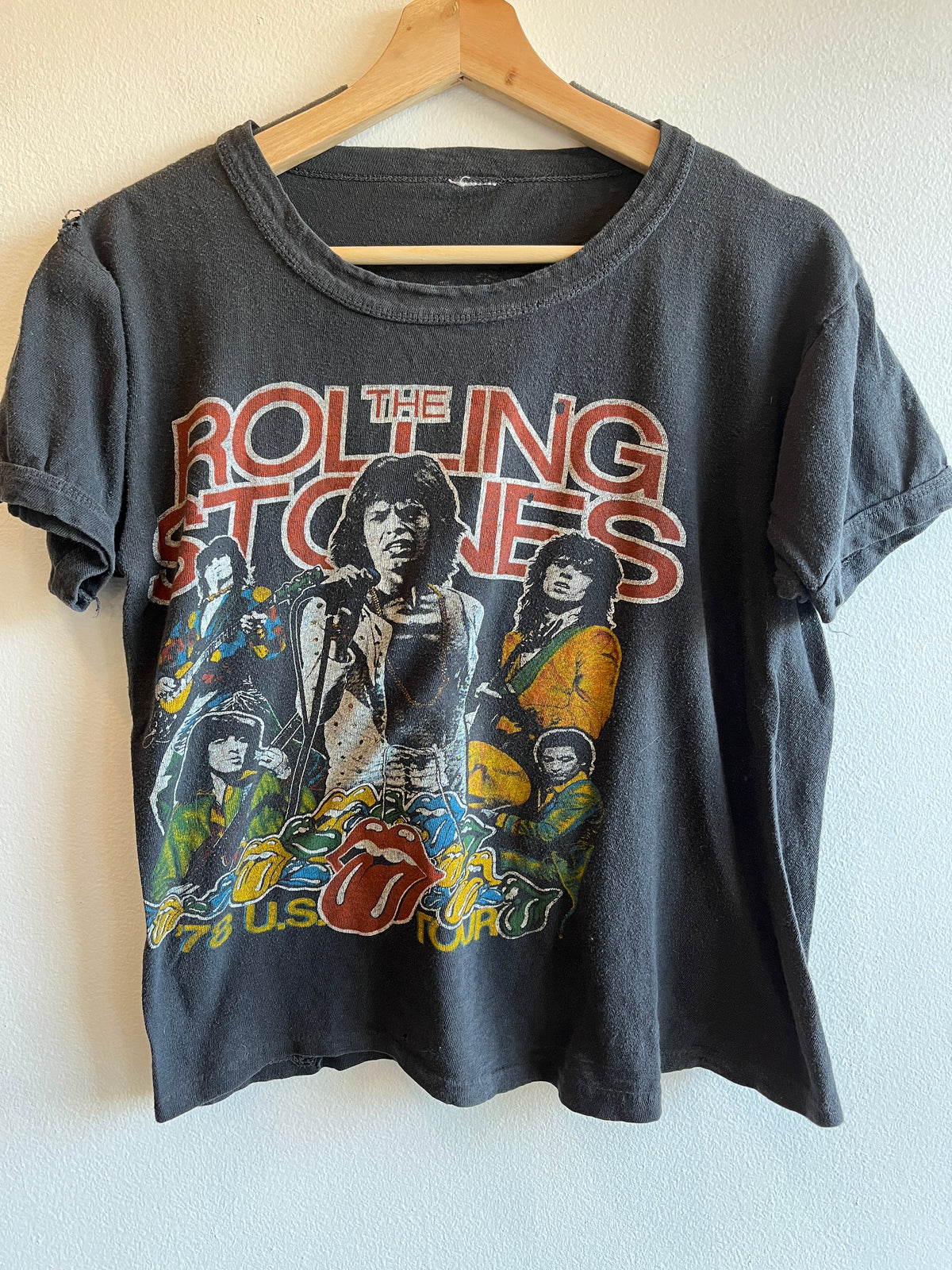 Vintage 1978 Rolling Stones Tour T-Shirt