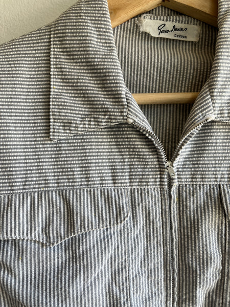 Vintage 1950/1960’s Seersucker Work Jacket